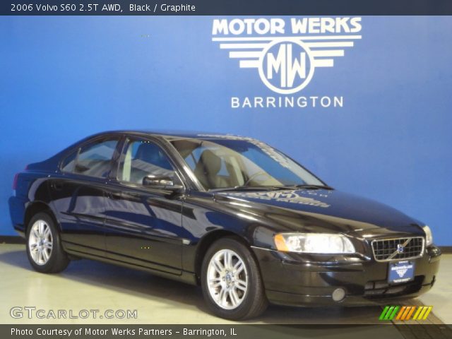2006 Volvo S60 2.5T AWD in Black