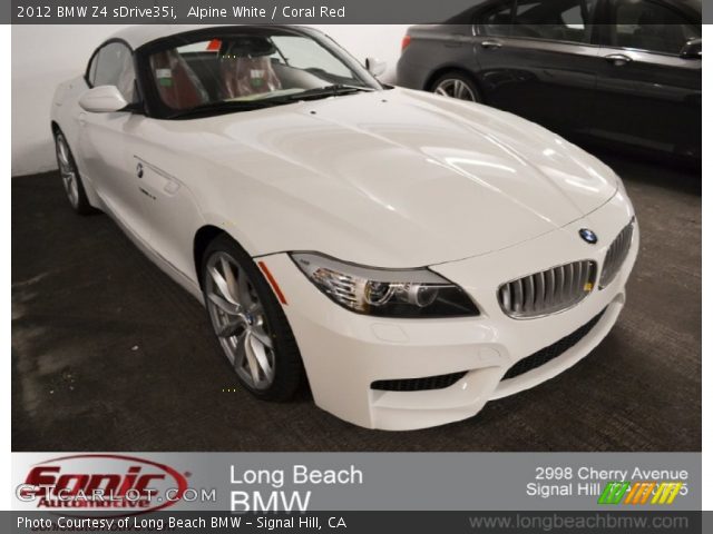 2012 BMW Z4 sDrive35i in Alpine White