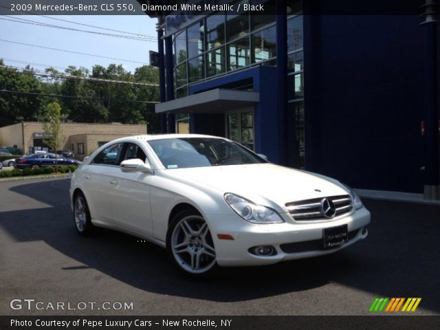 2009 Mercedes-Benz CLS 550 in Diamond White Metallic