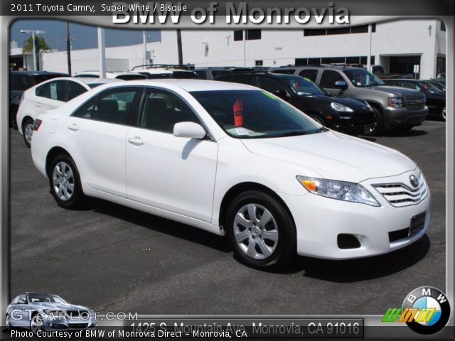 2011 Toyota Camry  in Super White