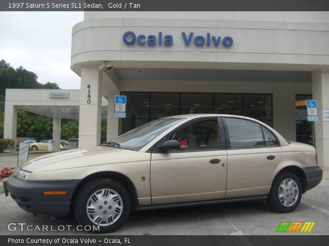 1997 Saturn S Series SL1 Sedan in Gold