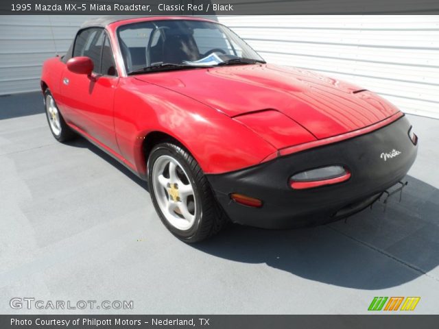 1995 Mazda MX-5 Miata Roadster in Classic Red