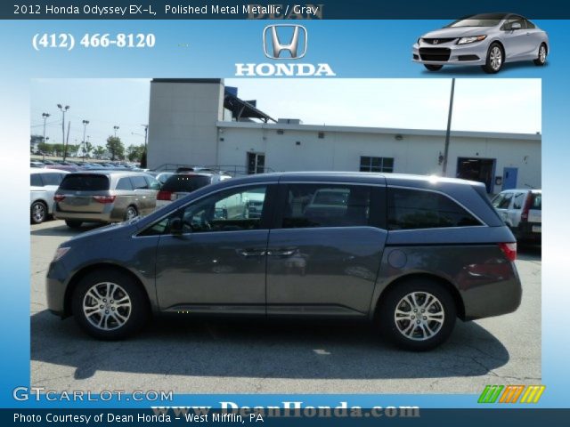 2012 Honda Odyssey EX-L in Polished Metal Metallic