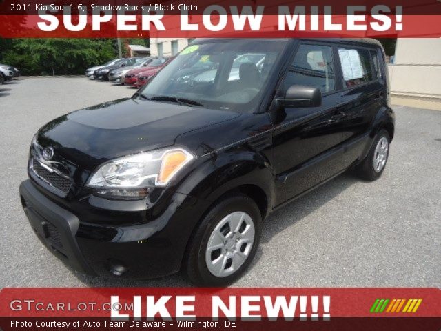 2011 Kia Soul 1.6 in Shadow Black