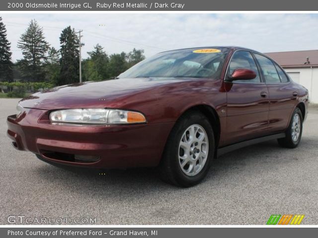 2000 Oldsmobile Intrigue GL in Ruby Red Metallic