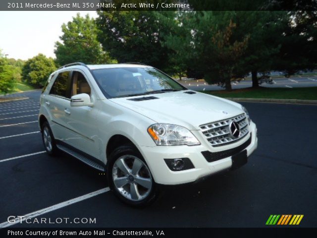 2011 Mercedes-Benz ML 350 4Matic in Arctic White