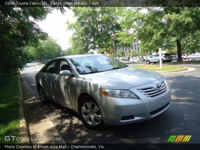 2009 Toyota Camry LE in Classic Silver Metallic