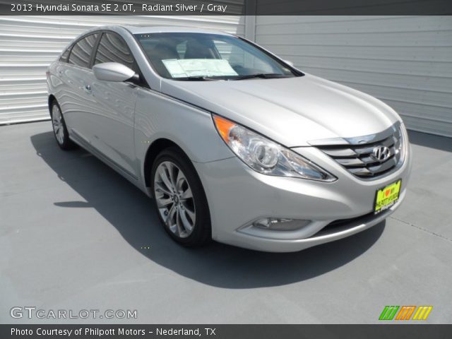 2013 Hyundai Sonata SE 2.0T in Radiant Silver