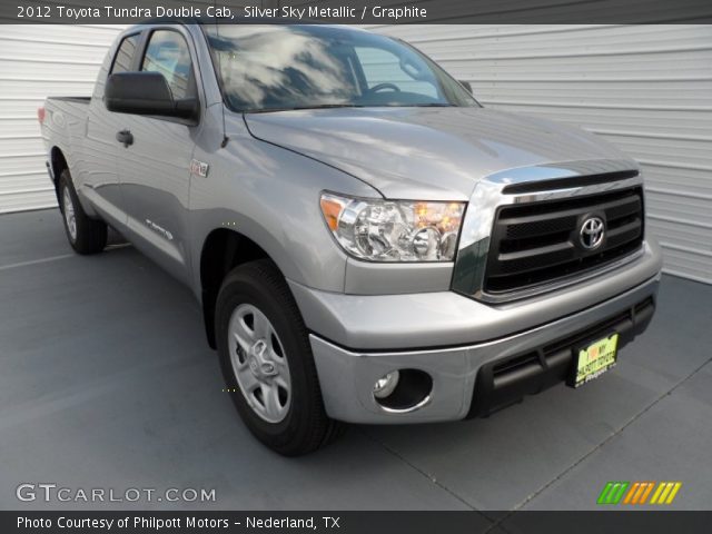 2012 Toyota Tundra Double Cab in Silver Sky Metallic