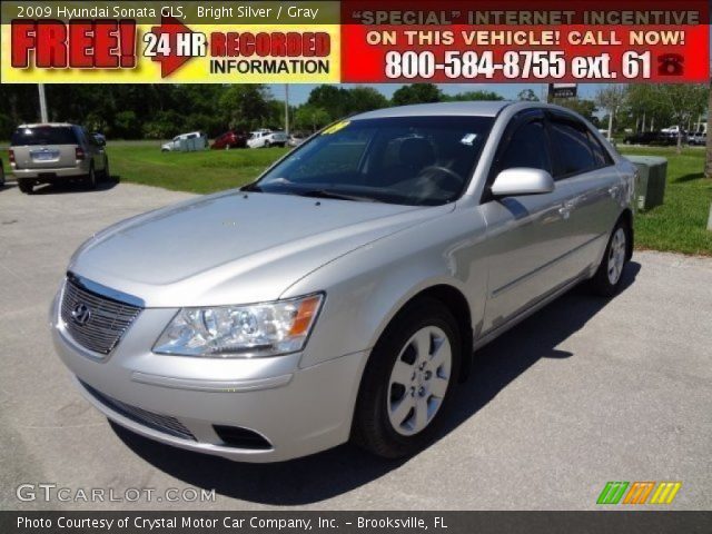 2009 Hyundai Sonata GLS in Bright Silver