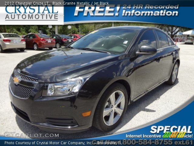 2012 Chevrolet Cruze LT in Black Granite Metallic