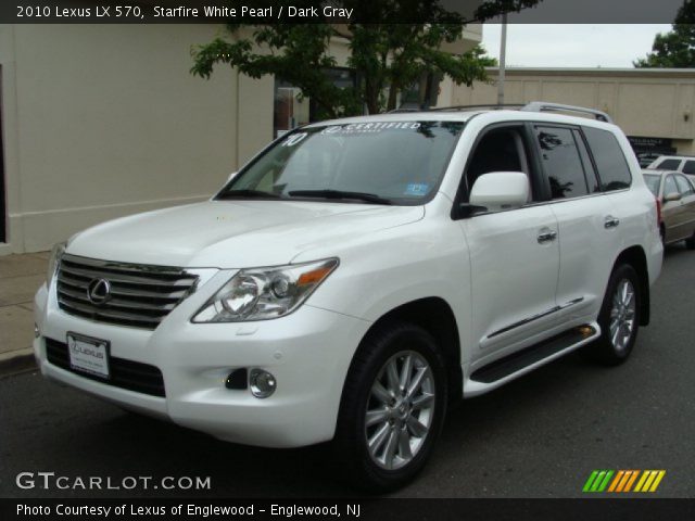 2010 Lexus LX 570 in Starfire White Pearl