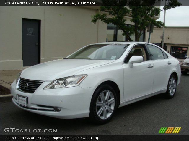 2009 Lexus ES 350 in Starfire Pearl White