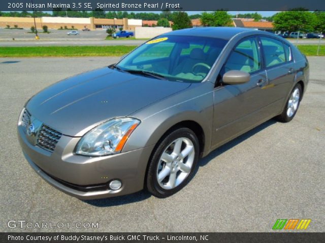 2005 Nissan Maxima 3.5 SE in Spirited Bronze Pearl