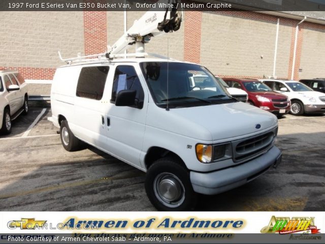 1997 Ford E Series Van E350 Bucket Van in Oxford White