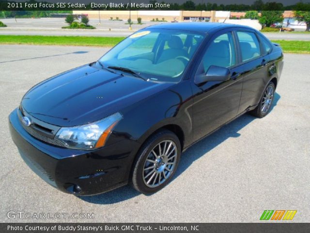 2011 Ford Focus SES Sedan in Ebony Black
