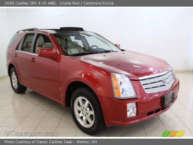 2008 Cadillac SRX 4 V6 AWD in Crystal Red