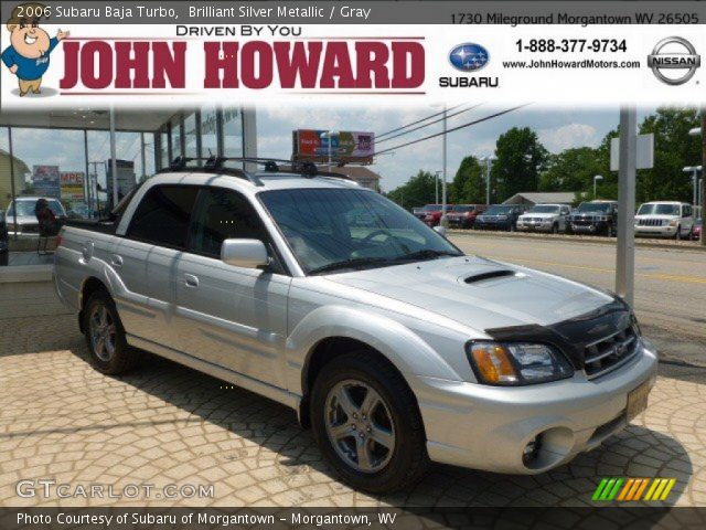 2006 Subaru Baja Turbo in Brilliant Silver Metallic