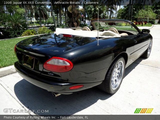 1998 Jaguar XK XK8 Convertible in Anthracite Metallic