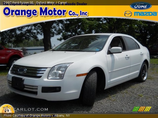 2007 Ford Fusion SE in Oxford White