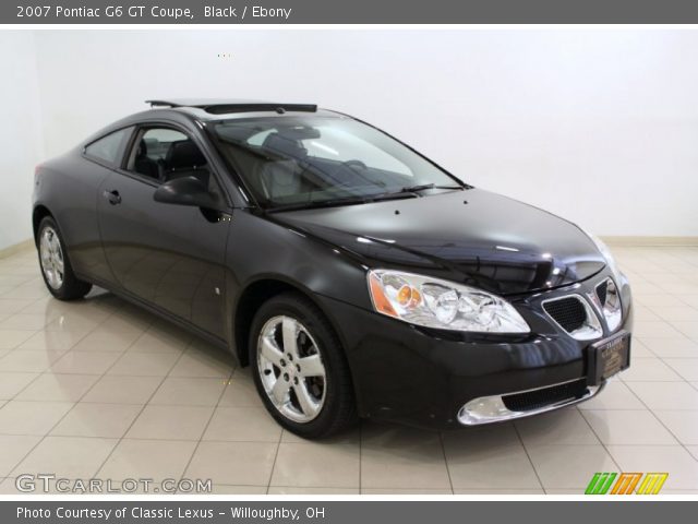 2007 Pontiac G6 GT Coupe in Black