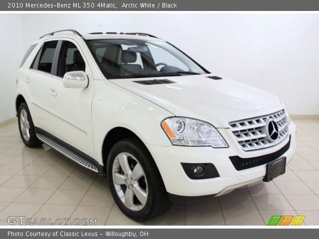 2010 Mercedes-Benz ML 350 4Matic in Arctic White