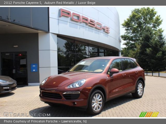 2012 Porsche Cayenne S in Auburn Red Metallic