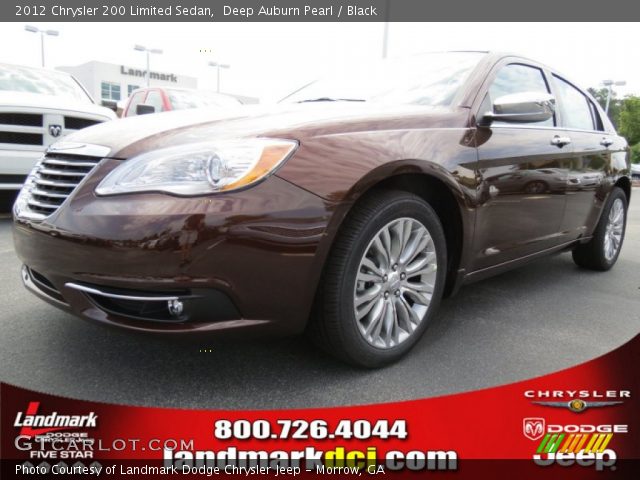 2012 Chrysler 200 Limited Sedan in Deep Auburn Pearl