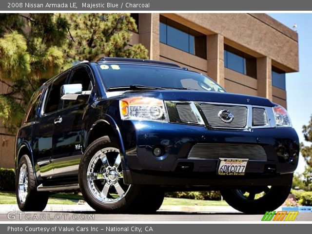 2008 Nissan Armada LE in Majestic Blue