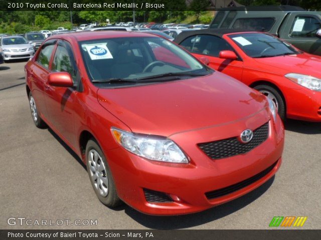 2010 Toyota Corolla  in Barcelona Red Metallic