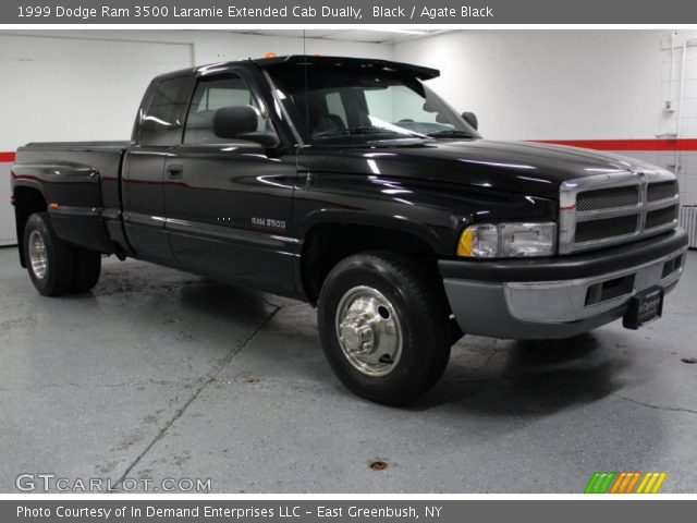 1999 Dodge Ram 3500 Laramie Extended Cab Dually in Black