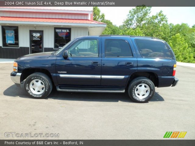 2004 GMC Yukon SLE 4x4 in Deep Blue Metallic