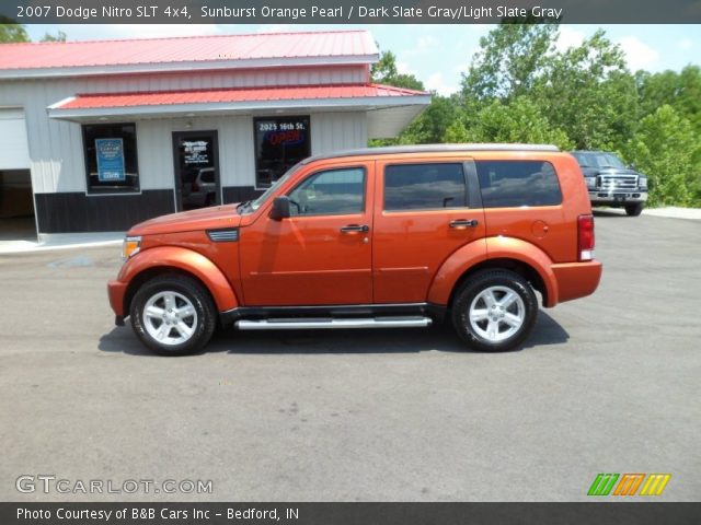 2007 Dodge Nitro SLT 4x4 in Sunburst Orange Pearl