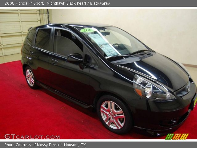 2008 Honda Fit Sport in Nighthawk Black Pearl