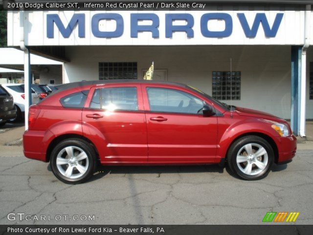 2010 Dodge Caliber SXT in Inferno Red Crystal Pearl