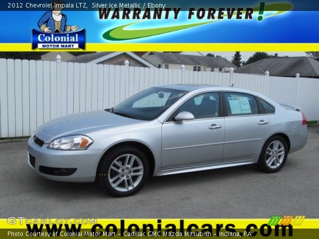2012 Chevrolet Impala LTZ in Silver Ice Metallic