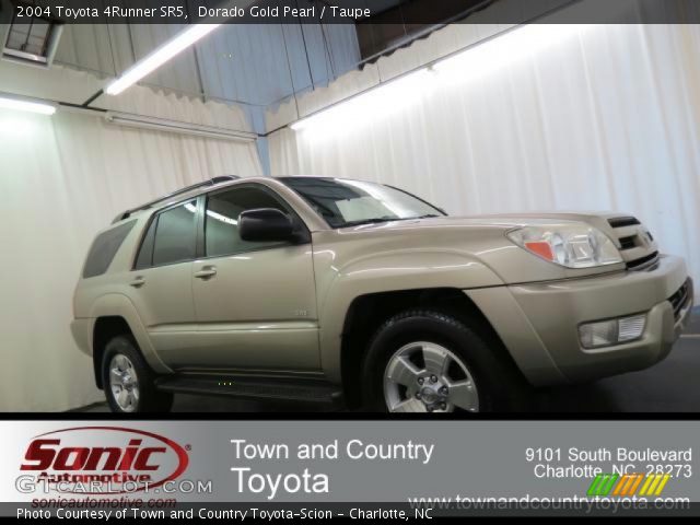 2004 Toyota 4Runner SR5 in Dorado Gold Pearl