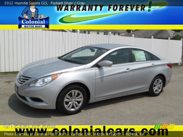 2012 Hyundai Sonata GLS in Radiant Silver