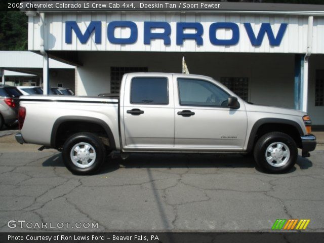 2005 Chevrolet Colorado LS Crew Cab 4x4 in Doeskin Tan