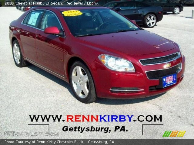 2009 Chevrolet Malibu LT Sedan in Red Jewel