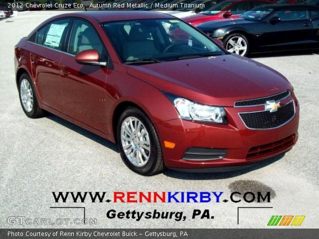 2012 Chevrolet Cruze Eco in Autumn Red Metallic