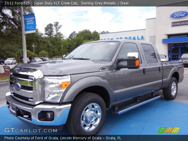 2012 Ford F250 Super Duty XLT Crew Cab in Sterling Grey Metallic