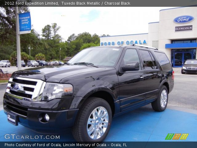 2012 Ford Expedition Limited in Tuxedo Black Metallic