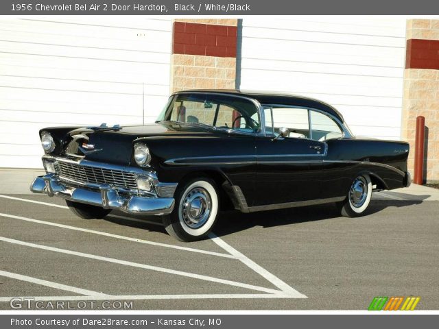 1956 Chevrolet Bel Air 2 Door Hardtop in Black