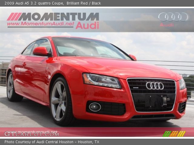 2009 Audi A5 3.2 quattro Coupe in Brilliant Red
