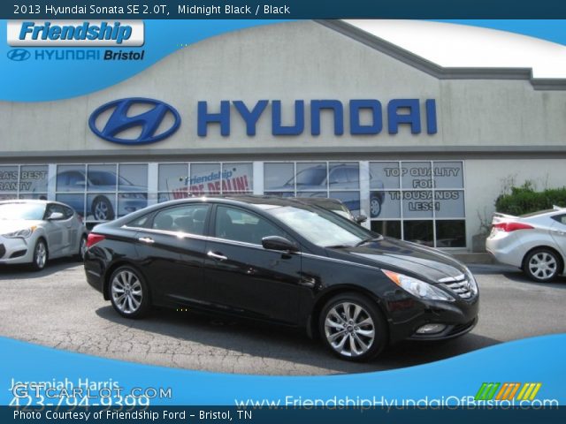 2013 Hyundai Sonata SE 2.0T in Midnight Black
