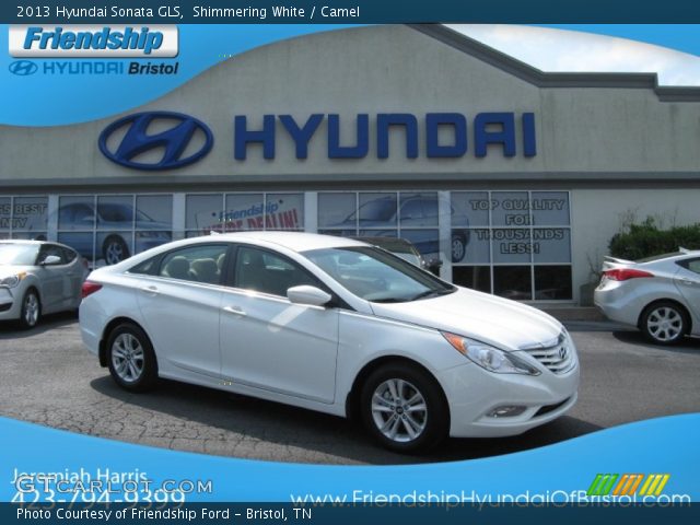 2013 Hyundai Sonata GLS in Shimmering White