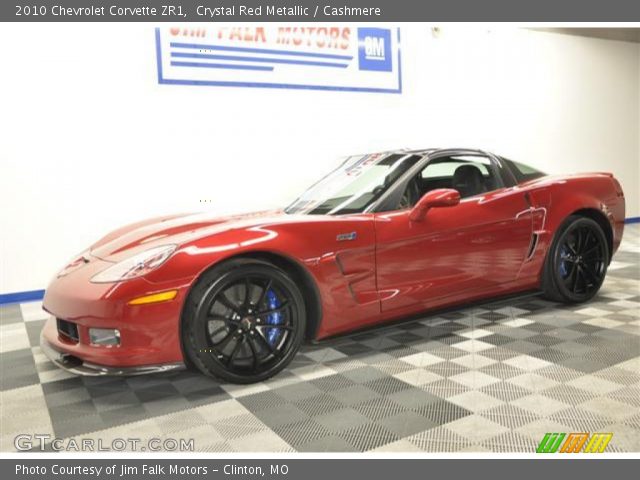 2010 Chevrolet Corvette ZR1 in Crystal Red Metallic