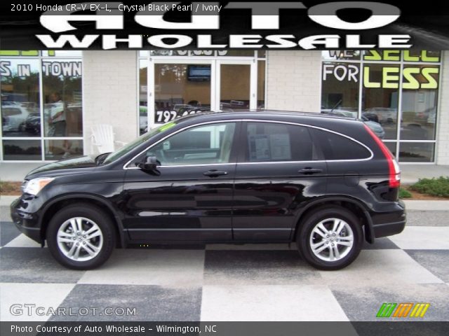 2010 Honda CR-V EX-L in Crystal Black Pearl