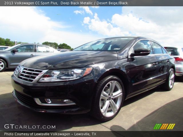 2013 Volkswagen CC Sport Plus in Deep Black Metallic